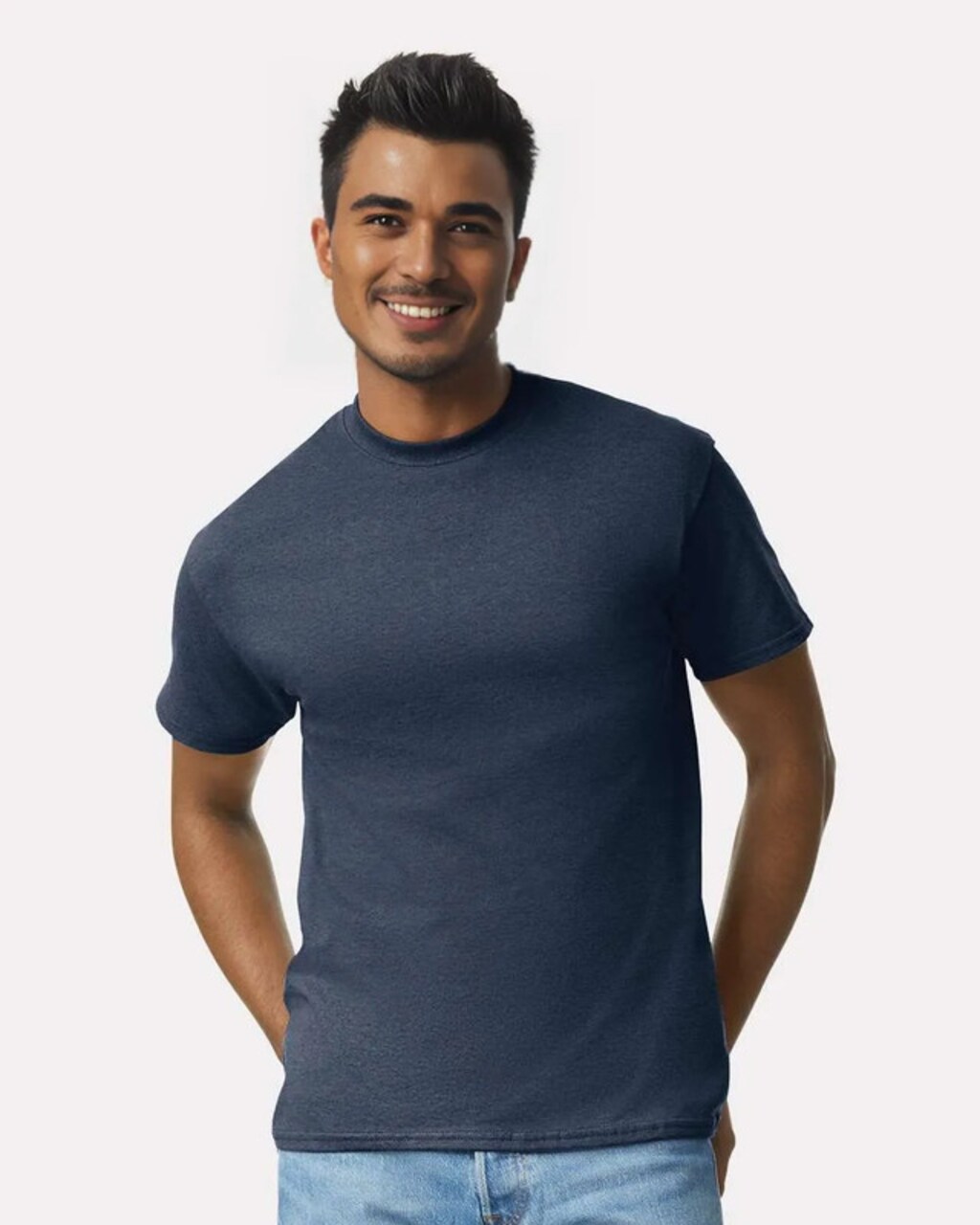 Gildan® Ultra Cotton Short Sleeve Crewneck T-Shirt – Heavyweight Unisex Plain Tee for Everyday Wear